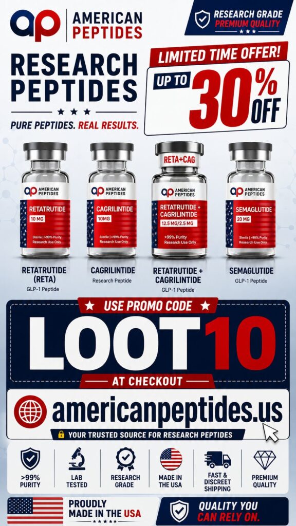 American Peptides Coupon Code 2026
